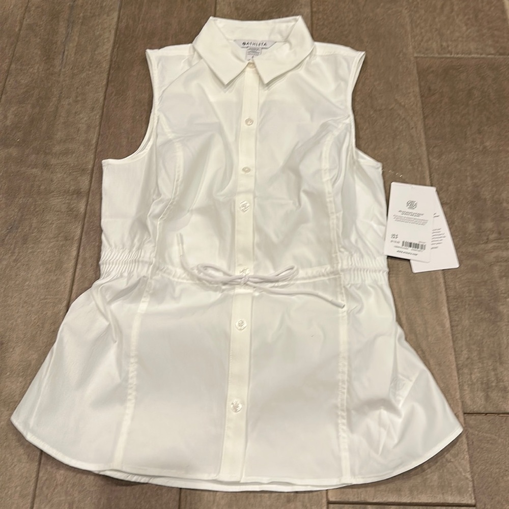 Athleta Levitate Poplin Tank